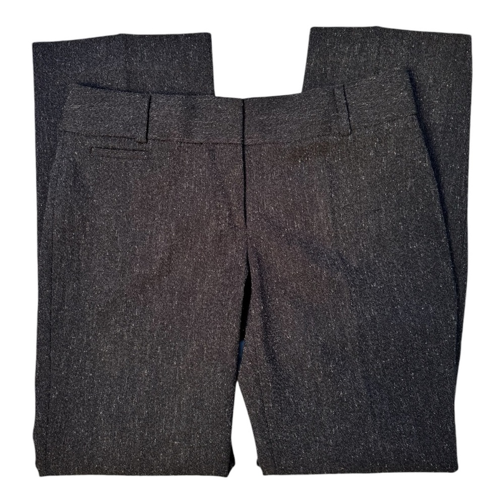 Ann Taylor Loft Marissa Lined Trousers in 2P in a navy tweed style